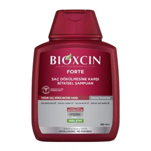 شامپو ضد ریزش مو Bioxcin مدل Forte حاوی عصاره های گیاهی حجم 300 میل