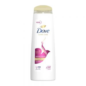 شامپو ترمیم کننده داو Dove مدل Long Hair Therapy مناسب موهای بلند حجم 400 میل
