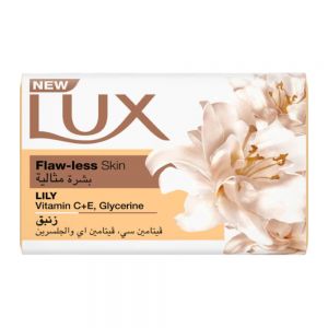 صابون لوکس Lux مدل Flawless Skin Lily با رایحه گل زنبق وزن 170 گرم