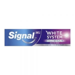 خمیر دندان سفید کننده سیگنال Signal مدل Strong Whiteness حجم 75 میل
