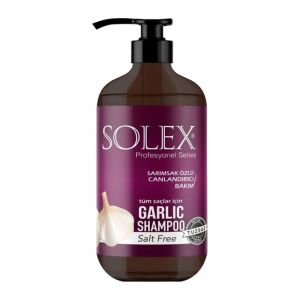 شامپو موی سر Solex سری Profesyonel Series مدل Garlic مناسب انواع مو حجم 1000 میل