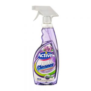 اسپری شیشه پاک کن اکتیو Active مدل Purple رنگ بنفش حجم 500 میل