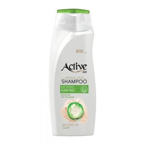 شامپو مو اکتیو Active مدل Purifying مناسب موی چرب و نازک وزن 350 گرم