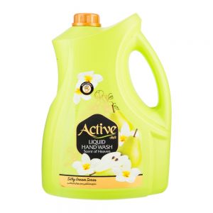 مایع دستشویی اکتیو Active مدل Scent Of Heaven رایحه گلابی وزن 3750 گرم