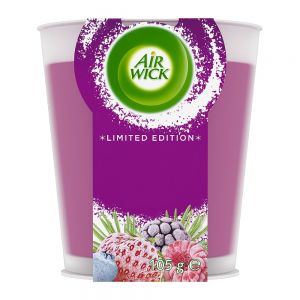 شمع عطری ایرویک Air Wick مدل Frosted Winter Berry رایحه تمشک حجم 105 گرم