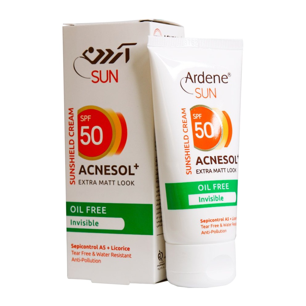 کرم ضد آفتاب آردن Ardenee حاوی SPF50 با خاصیت مات‌کنندگی حجم 50 میل