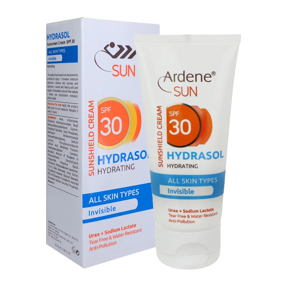 کرم ضد آفتاب آردن Ardenee حاوی SPF30 فاقد اسانس حجم 50 میل