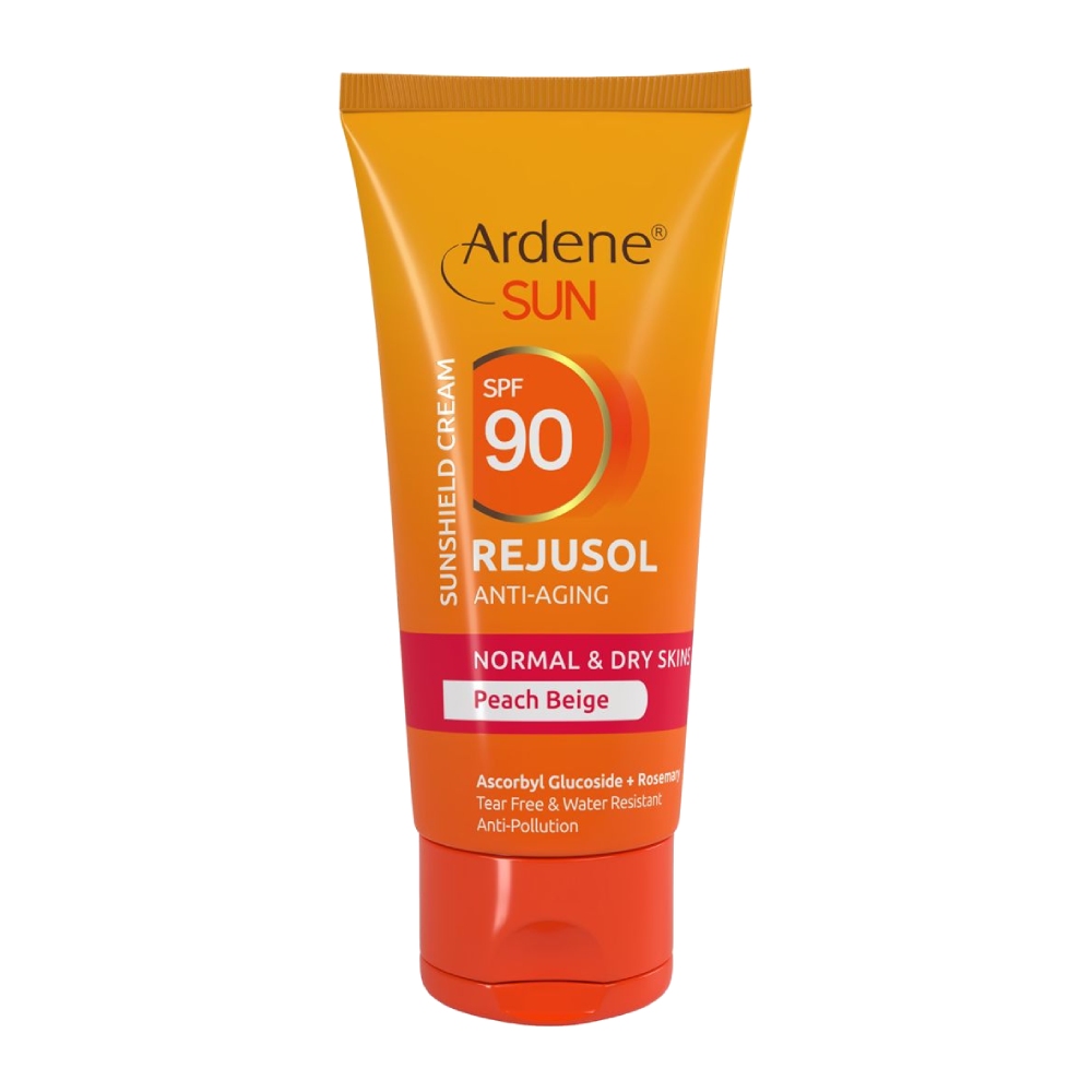 کرم ضد آفتاب رنگی آردن Ardenee مدل Rejusol  حاوی SPF90 رنگ بژ حجم 50 میل