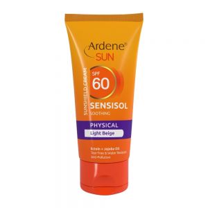 کرم ضد آفتاب رنگی آردن Ardenee مدل Physical حاوی SPF60 رنگ بژ حجم 50 میل