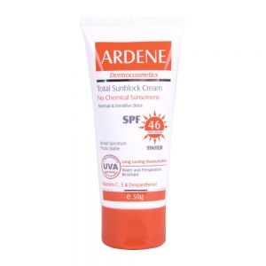 کرم ضد آفتاب رنگی آردن Ardenee حاوی SPF64 مناسب پوست معمولی و حساس حجم 50 میل