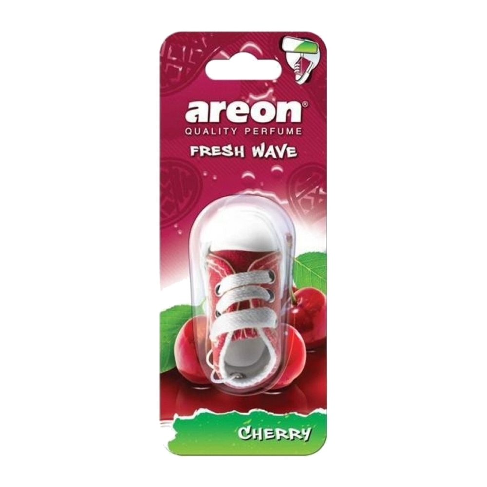 خوشبو کننده آویزی اتوموبیل Areon سری Fresh Wave مدل Cherry رایحه گیلاس وزن 20 گرم