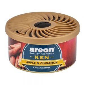 خوشبو کننده و بو گیر کنسروی Areon سری Ken مدل Apple And Cinnamon رایحه سیب و دارچین وزن 35 گرم