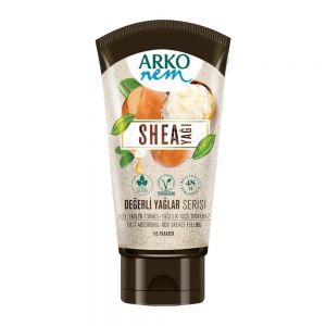 کرم مرطوب کننده صورت و بدن آرکو ARKO مدل Shea Butter حاوی شی باتر حجم 60 میل