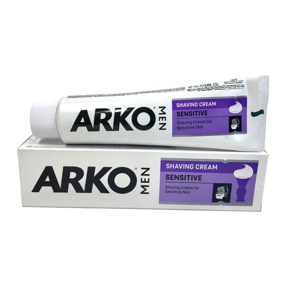 خمیر اصلاح ARKO سری Men مدل Sensitive ضد حساسیت حجم 86 میل