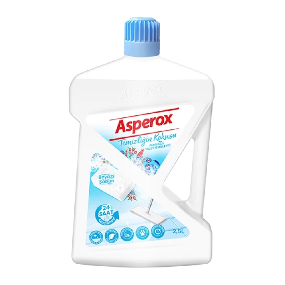 مایع کف شوی اسپروکس Asperox مدل Temizligin Kokusu حاوی عصاره صابون حجم 2500 میل