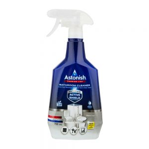 اسپری پاک کننده سریع سرویس بهداشتی Astonish مدل Bathroom گندزدا و براق کننده حجم 750 میل