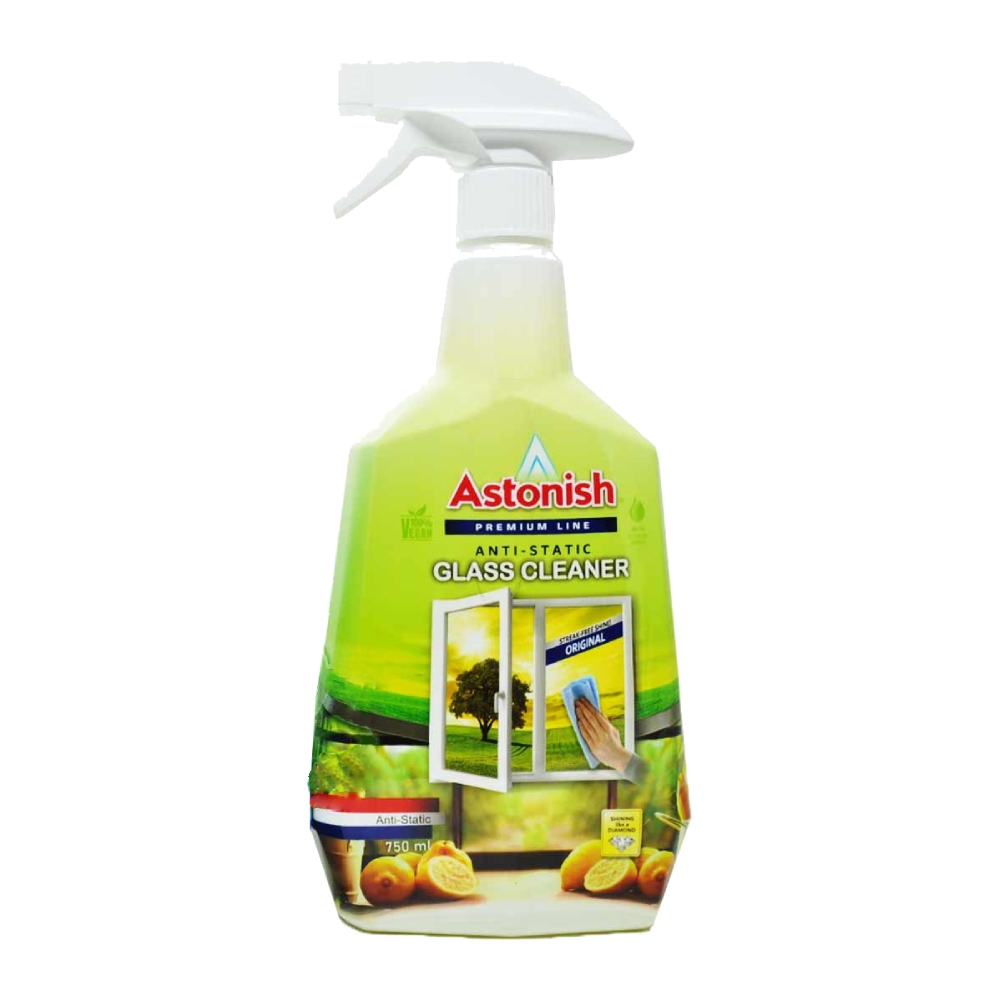 اسپری شیشه پاک کن Astonish مدل Citrus رایحه مرکبات حجم 750 میل