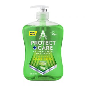 مایع دستشویی Astonish سری Protect + Care مدل Aloe Vera حاوی عصاره آلوئه ورا حجم 600 میل