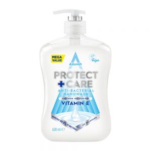 مایع دستشویی Astonish سری Protect + Care مدل Vitamin E حاوی ویتامین E حجم 600 میل