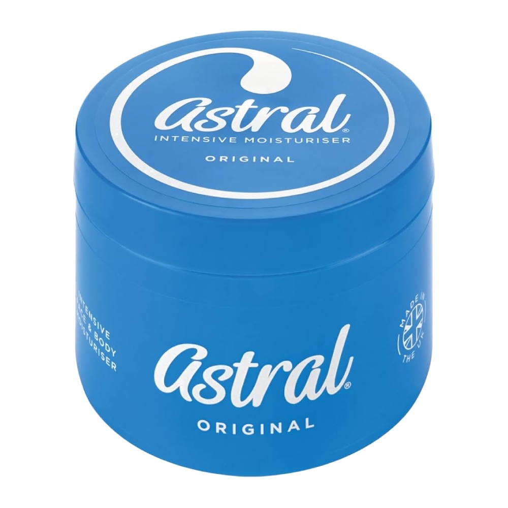 کرم آبرسان و مرطوب کننده صورت و بدن آسترال Astral مدل Original حجم 500 میل