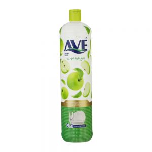 مایع ظرفشویی اوه Ave مدل Green Apple رایحه سیب سبز وزن 1000 گرم