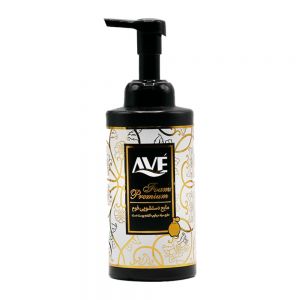 مایع دستشویی فومی اوه Ave مدل Black And White حاوی نرم کننده وزن 500 گرم