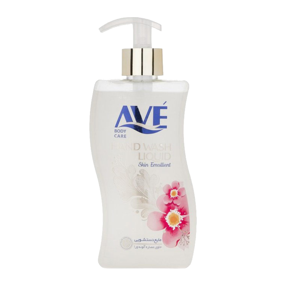 مایع دستشویی صدفی اوه Ave مدل White حاوی عصاره آلوئه ورا وزن 500 گرم