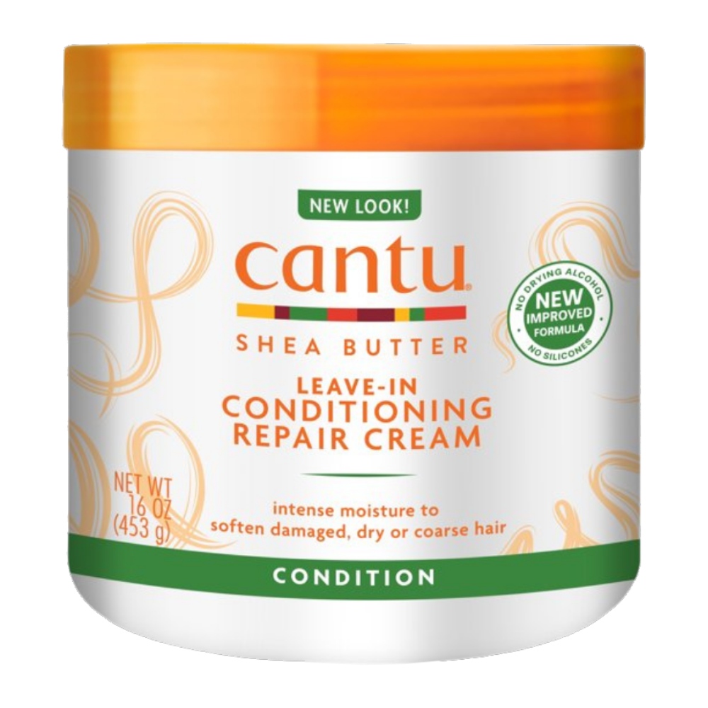 کرم موی کانتو Cantu مدل Conditioning Repair Cream مناسب موهای آسیب دیده وزن 453 گرم