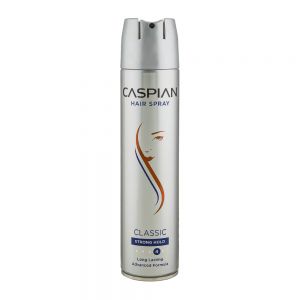 اسپری حالت دهنده موی سر کاسپین Caspian مدل Classic درجه سختی 4 حجم 250 میل