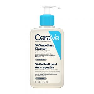 ژل شستشوی پوست سراوی CeraVe مدل SA Smoothing مناسب پوست خشک و زبر حجم 236 میل