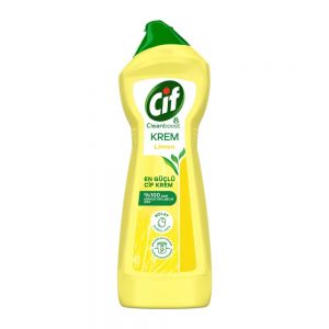 کرم پاک کننده سطوح Cif مدل Krem Limon رایحه لیمو حجم 500 میل