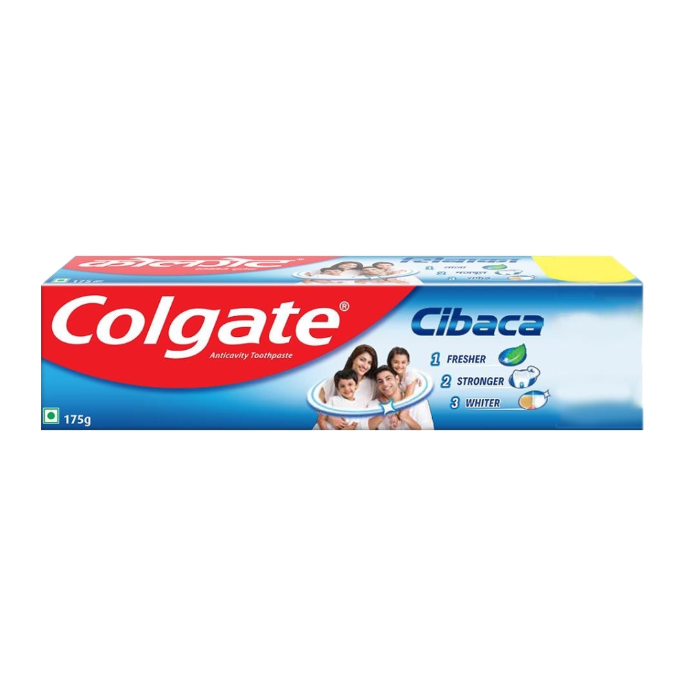 خمیر دندان کلگیت Colgate مدل Cibaca ضد پوسیدگی وزن 175 گرم