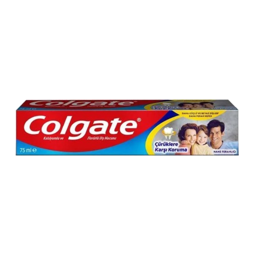 خمیر دندان کلگیت Colgate مدل Curuklere Karsi حاوی فلوراید حجم 100 میل