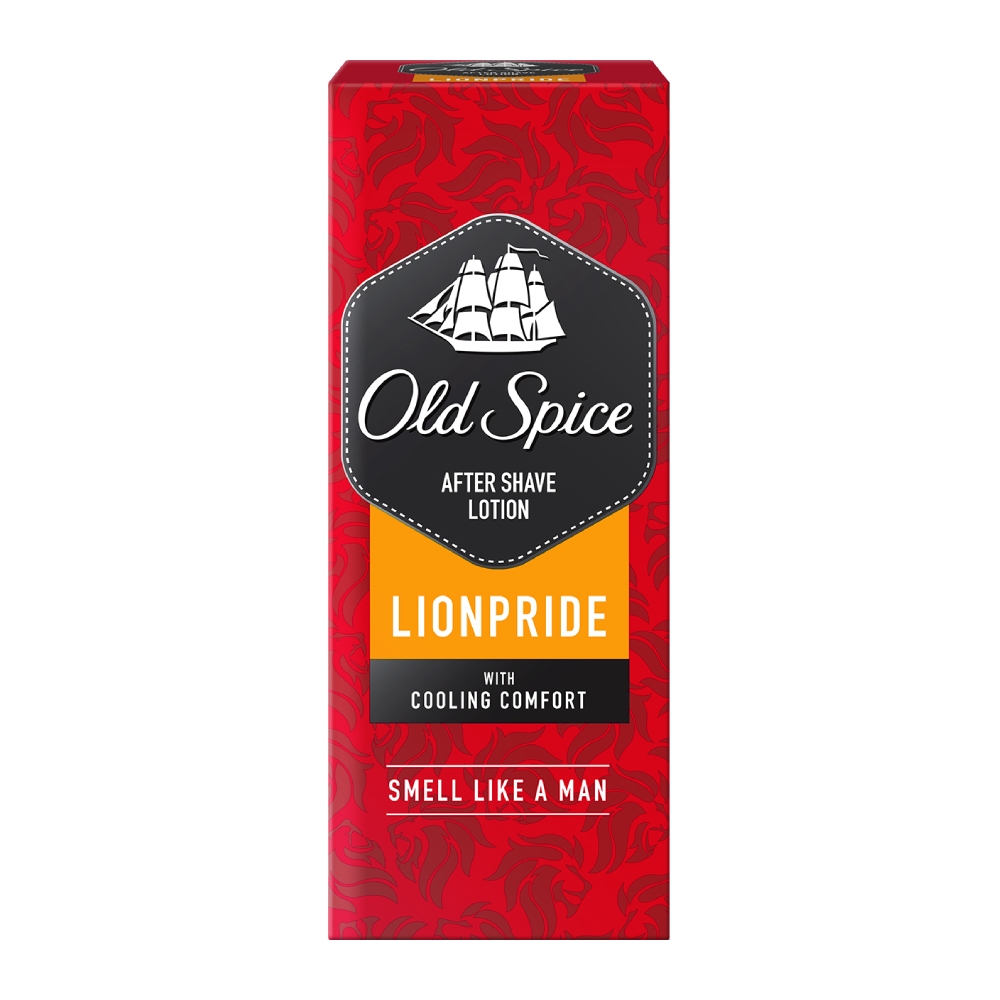 لوسیون افتر شیو Old Spice مدل Lionpride مناسب انواع پوست حجم 100 میل