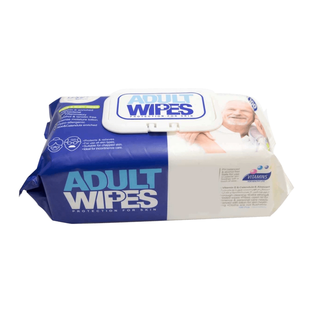 دستمال مرطوب دافی Dafi مدل Adult Wet Wipes مناسب بزرگسالان بسته 1000 عددی