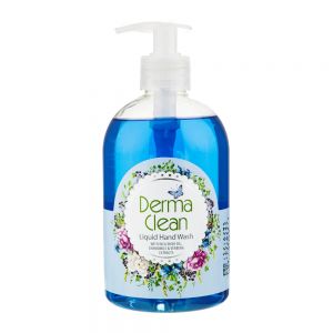 مایع دستشویی درما کلین Derma Clean حاوی عصاره بابونه و گل شاه پسند حجم 500 میل