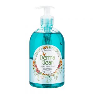 مایع دستشویی درما کلین Derma Clean حاوی عصاره ابریشم و ورونیکا حجم 500 میل