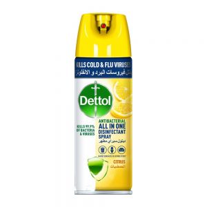 اسپری ضد عفونی کننده سطوح دتول Dettol مدل Citrus رایحه مرکبات حجم 450 میل