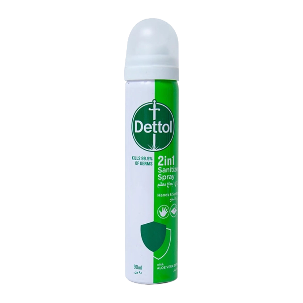 اسپری ضد عفونی کننده دست دتول Dettol مدل Original حجم 90 میل