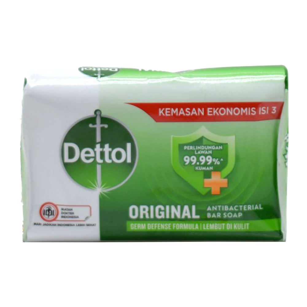 صابون دست و بدن دتول Dettol مدل Original مناسب مصرف روزانه وزن 100 گرم