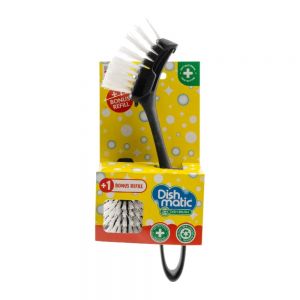 برس ظرفشویی Dish Matic مدل Eco Dish Brush همراه با برس یدکی