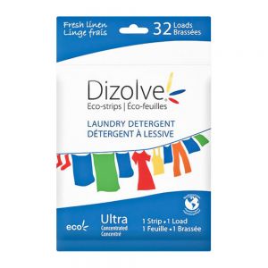 برگ رخت لباسشویی Dizolve مدل Blue Scented دارای  رایحه بسته 32 عددی