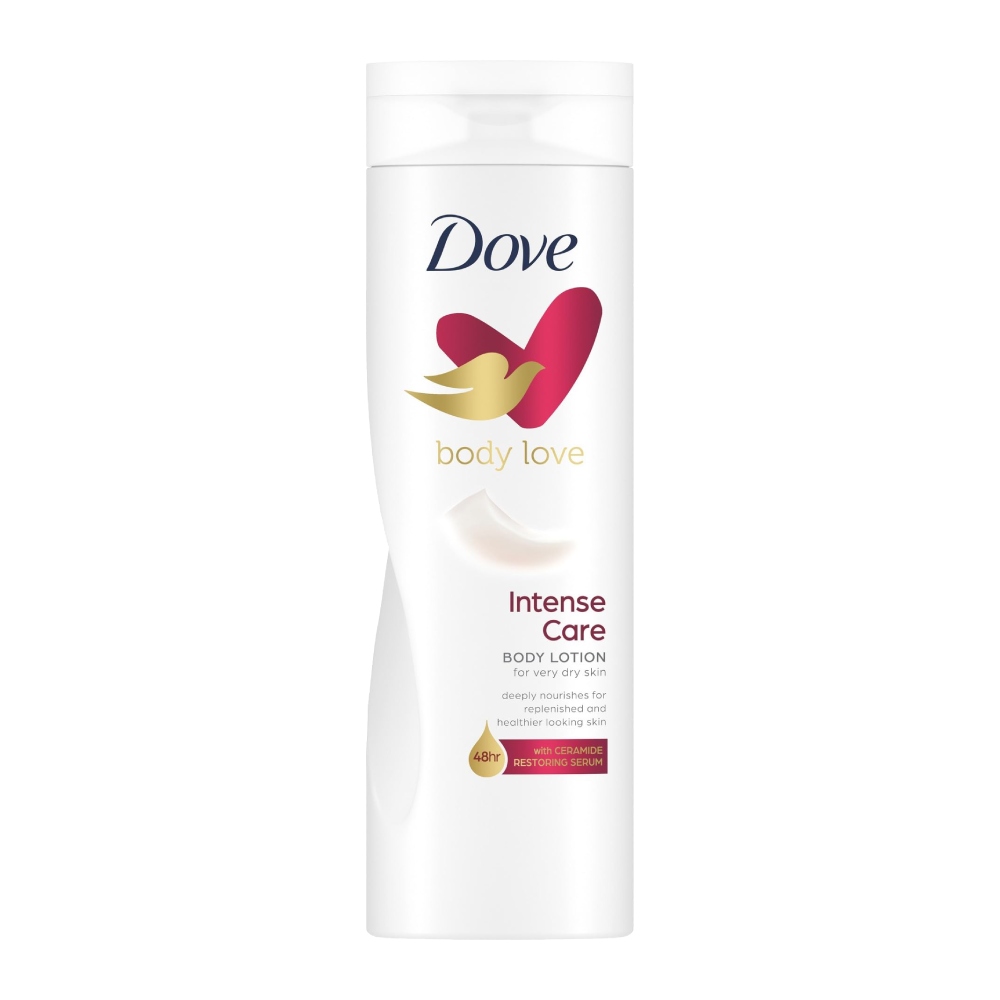 لوسیون بدن داو Dove مدل Intense Care مناسب پوست خیلی خشک حجم 400 میل