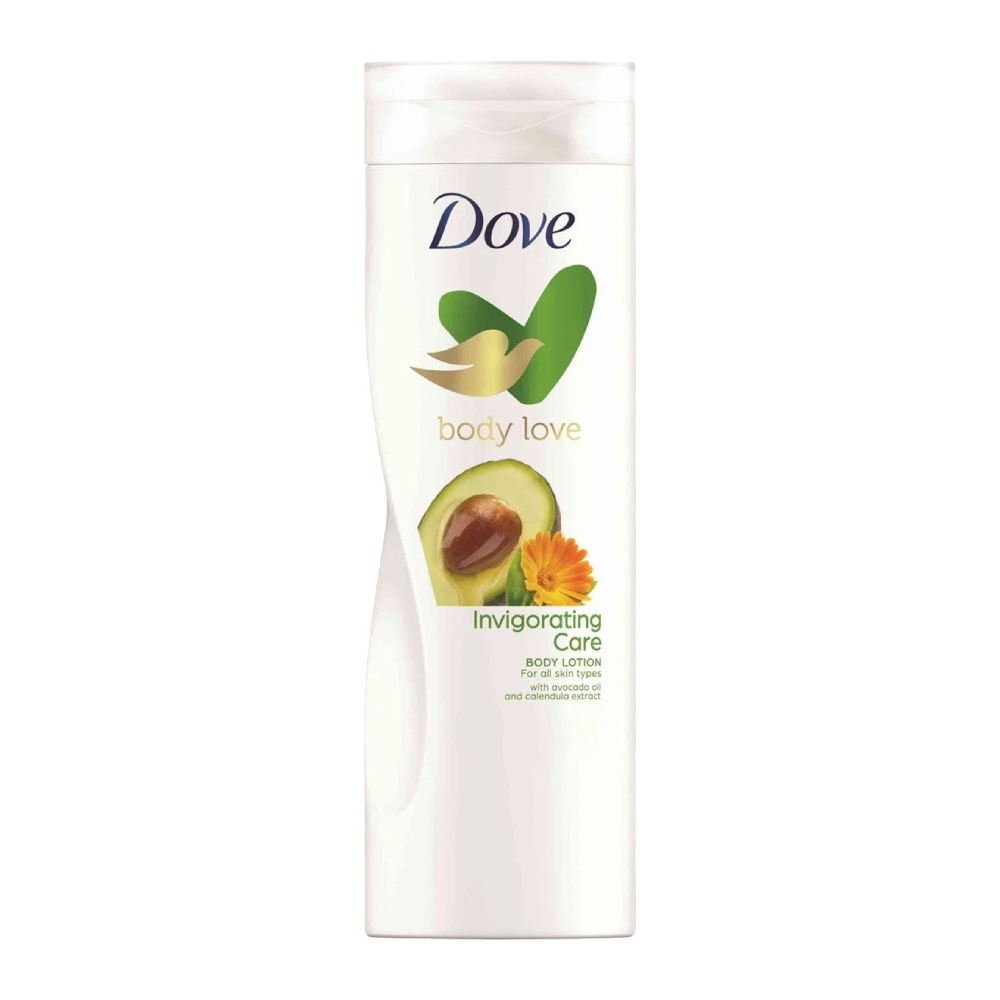 لوسیون بدن داو Dove مدل Invigorating Care حاوی روغن آووکادو حجم 400 میل