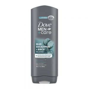 شامپو بدن و صورت داو Dove سری  Men + Care مدل Blue Eucalyptus + Birch حجم 532 میل