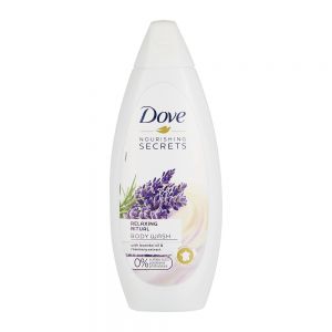 شامپو بدن داو Dove مدل Nourishing Secrets حاوی عصاره رزماری و روغن اسطوخودوس حجم 500 میل