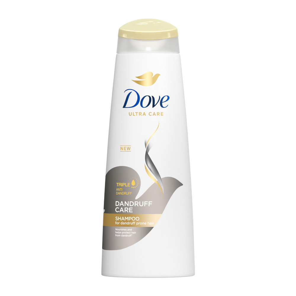 شامپو ضد شوره موی سر Dove مدل Dandruff Care مناسب استفاده روزانه حجم 330 میل