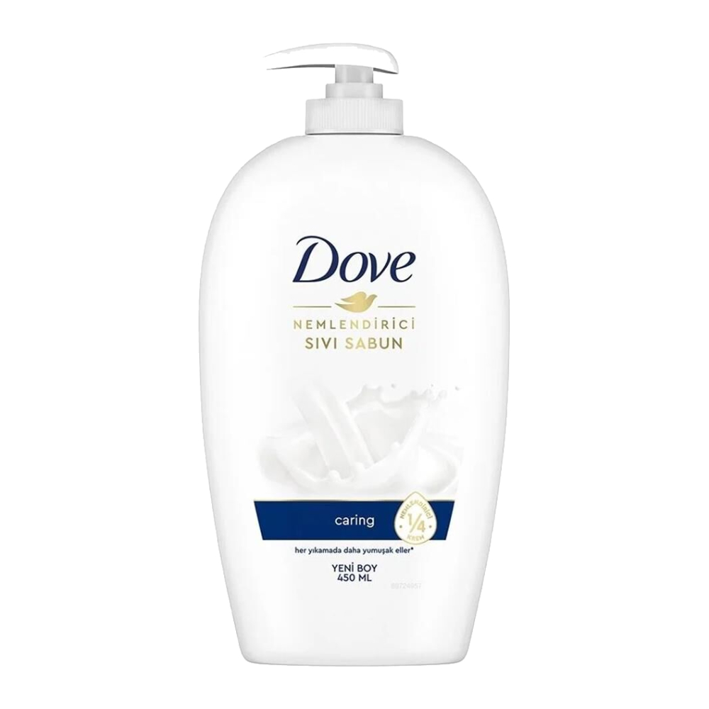 مایع دستشویی داو Dove مدل Caring مرطوب کننده پوست حجم 450 میل