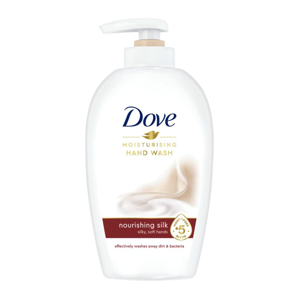 مایع دستشویی Dove سری Nourishing مدل Silk عصاره ابریشم حجم 250 میل