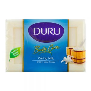 صابون حمام دورو Duru مدل Caring Milk حاوی عصاره شیر وزن 150 گرم